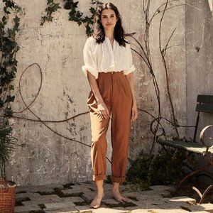 Doen Zora Pant - Size 6/Earth